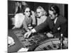 Playing the Roulette Wheel in a Las Vegas Club-Peter Stackpole-Mounted Photographic Print