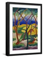 Playing Weasels, 1911-Franz Marc-Framed Giclee Print