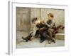 Playing with Fire-Karl Witkowski-Framed Giclee Print