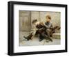 Playing with Fire-Karl Witkowski-Framed Giclee Print