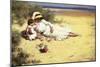 Playing with Mother-William Kay Blacklock-Mounted Giclee Print