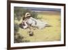 Playing with Mother-William Blacklock-Framed Giclee Print