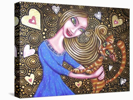 Playing with My Heart-Cherie Roe Dirksen-Stretched Canvas