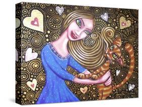 Playing with My Heart-Cherie Roe Dirksen-Stretched Canvas