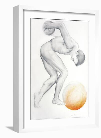 Playing with Planets-Antonio Ciccone-Framed Giclee Print