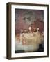 Playing with Tarot Cards-null-Framed Giclee Print