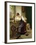 Playing with the Cat-Sondermann Herman-Framed Giclee Print