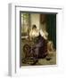 Playing with the Cat-Sondermann Herman-Framed Premium Giclee Print