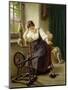 Playing with the Cat-Sondermann Herman-Mounted Premium Giclee Print