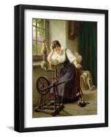 Playing with the Cat-Sondermann Herman-Framed Giclee Print