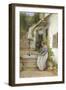 Playing with the Kitten-Ernest Walbourn-Framed Giclee Print