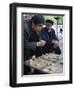 Playing Xiangqi, Chinese Chess, on the Streets of Beijing, China-Andrew Mcconnell-Framed Photographic Print