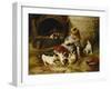 Playmates, 1890-Walter Hunt-Framed Premium Giclee Print