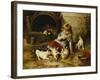 Playmates, 1890-Walter Hunt-Framed Giclee Print