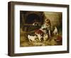 Playmates, 1890-Walter Hunt-Framed Giclee Print