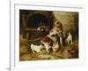 Playmates, 1890-Walter Hunt-Framed Giclee Print