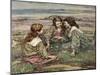 Playmates, 1908-Edward Atkinson Hornel-Mounted Giclee Print