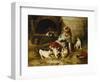 Playmates-Walter Hunt-Framed Premium Giclee Print