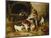 Playmates-Walter Hunt-Mounted Premium Giclee Print