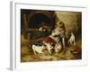 Playmates-Walter Hunt-Framed Giclee Print