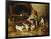 Playmates-Walter Hunt-Framed Giclee Print