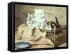 Playmates-Henriette Ronner-Knip-Framed Stretched Canvas