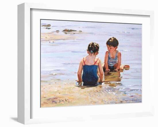 Playmates-Paul Gribble-Framed Giclee Print