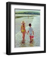 Playmates-Paul Gribble-Framed Giclee Print