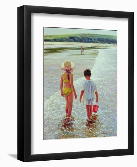 Playmates-Paul Gribble-Framed Giclee Print