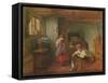 Playmates-William Henry Knight-Framed Stretched Canvas