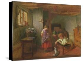 Playmates-William Henry Knight-Stretched Canvas