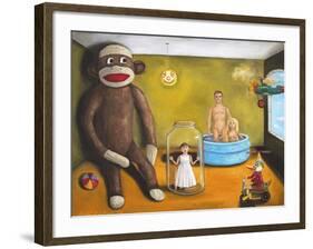 Playroom Nightmare 2-Leah Saulnier-Framed Giclee Print