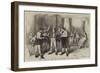 Plays of the Day, Scene from The Detective at the Mirror Theatre-Godefroy Durand-Framed Giclee Print