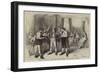 Plays of the Day, Scene from The Detective at the Mirror Theatre-Godefroy Durand-Framed Giclee Print