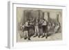 Plays of the Day, Scene from The Detective at the Mirror Theatre-Godefroy Durand-Framed Giclee Print