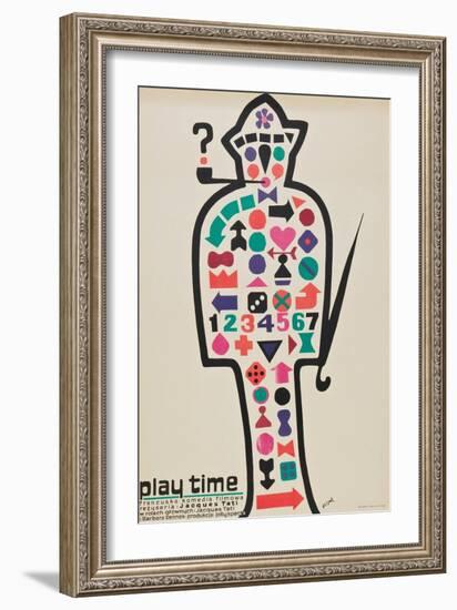 Playtime, 1967, Directed by Jacques Tati-null-Framed Giclee Print