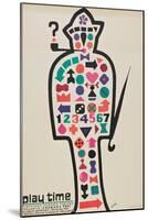 Playtime, 1967, Directed by Jacques Tati-null-Mounted Giclee Print