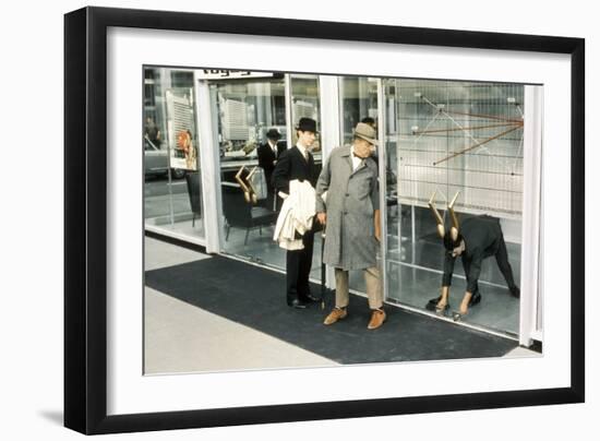 Playtime, Jacques Tati, 1967-null-Framed Premium Photographic Print