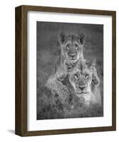 Playtime With Mama!-Ali Khataw-Framed Giclee Print