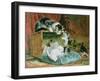 Playtime-Henriette Ronner-Knip-Framed Giclee Print