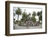 Plaza 9 Julio, the Main Square in Salta City, Argentina, South America-Yadid Levy-Framed Photographic Print