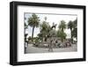 Plaza 9 Julio, the Main Square in Salta City, Argentina, South America-Yadid Levy-Framed Photographic Print