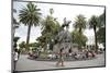 Plaza 9 Julio, the Main Square in Salta City, Argentina, South America-Yadid Levy-Mounted Photographic Print