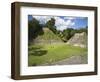 Plaza a Temple, Mayan Ruins, Caracol, Belize, Central America-Jane Sweeney-Framed Photographic Print