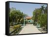 Plaza Central, Liberia, Costa Rica, Central America-R H Productions-Framed Stretched Canvas