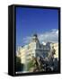 Plaza Cibeles, Madrid, Spain-Peter Adams-Framed Stretched Canvas
