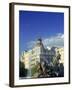 Plaza Cibeles, Madrid, Spain-Peter Adams-Framed Photographic Print