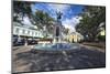 Plaza Colon, Mayaguez, Puerto Rico-George Oze-Mounted Photographic Print