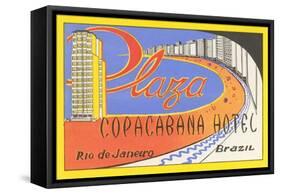 Plaza Copacaban Hotel, Rio de Janeiro-null-Framed Stretched Canvas