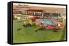 Plaza Courts Motel, Houston, Texas-null-Framed Stretched Canvas